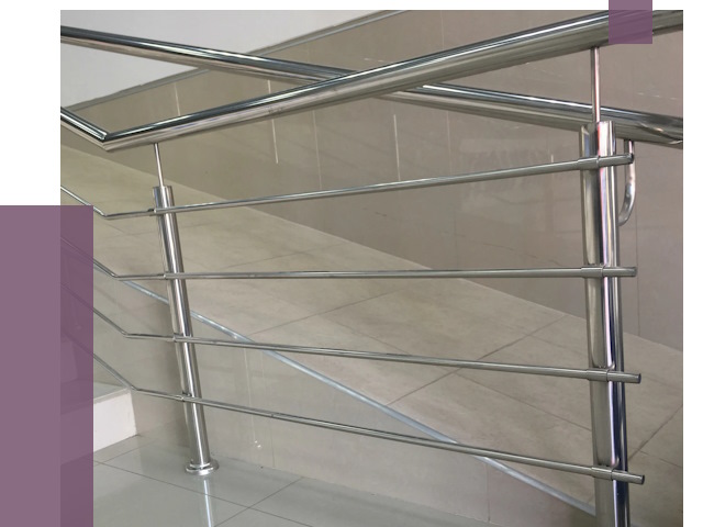 Изготовление поручней из нержавеющей стали в Гусе-Хрустальном